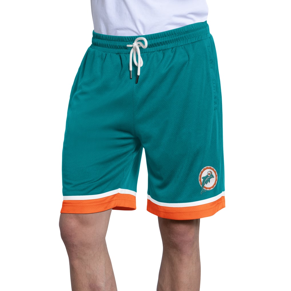  Miami Dolphins Starter Throwback Power Play Mesh Shorts - Aqua