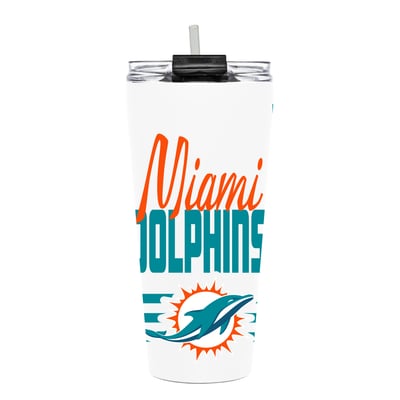 Miami Dolphins 32oz. Heritage Big Slim Tumbler