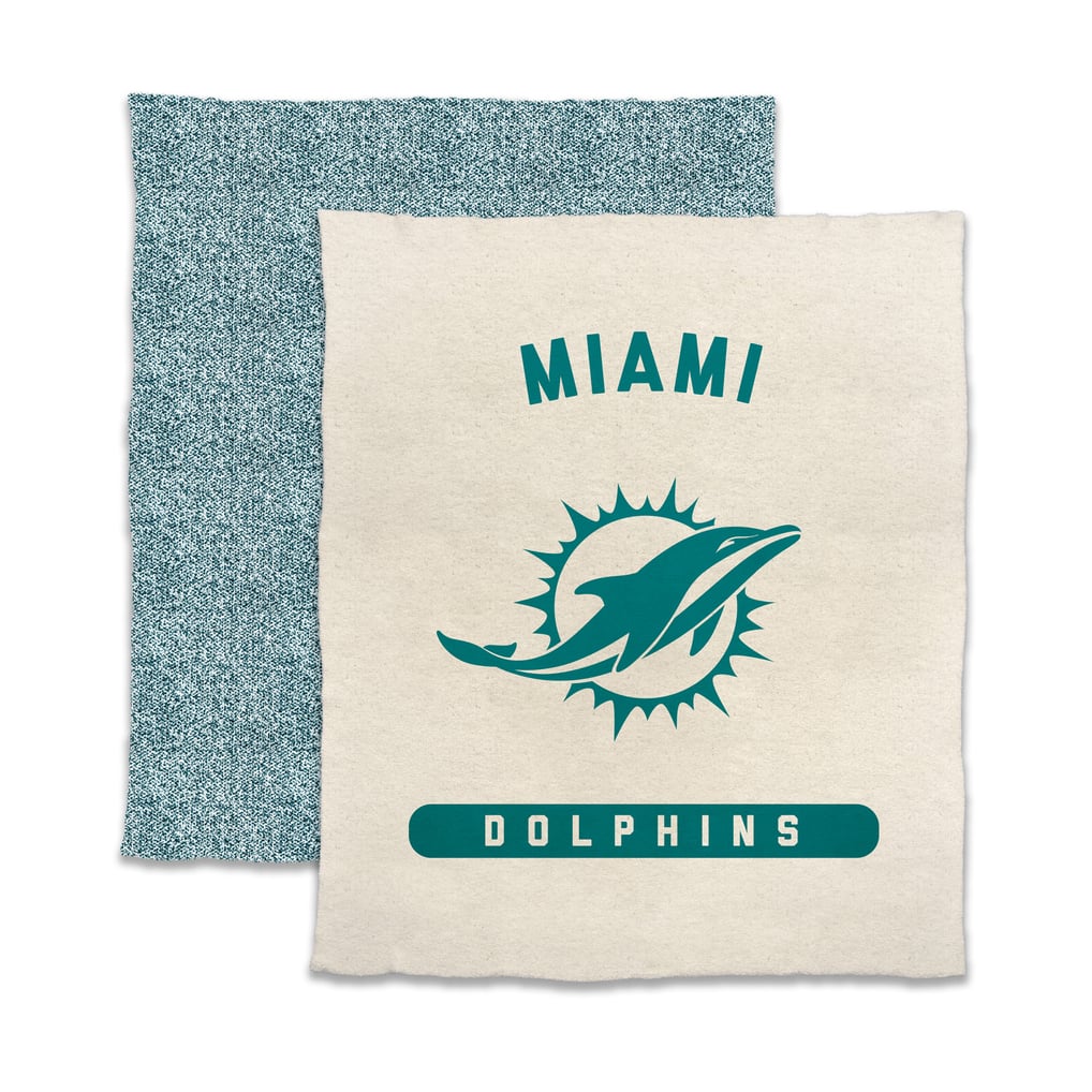 Miami Dolphins 50” x 60” Luxe Dreams Throw Blanket