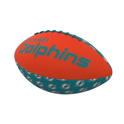 Miami Dolphins Mini Rubber Football