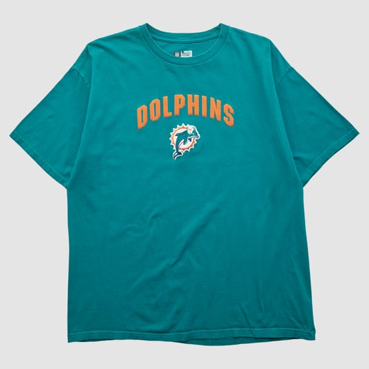 Miami Dolphins NFL 2010s T-shirt - Teal - XL by Fanatics Real Vintage
