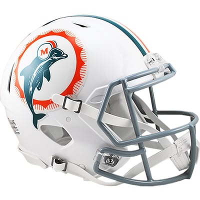 Miami Dolphins Riddell 2022 Tribute Speed Authentic Helmet