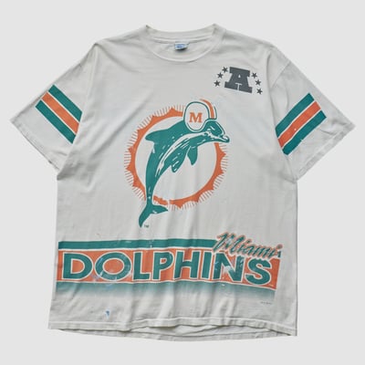 Miami Dolphins Salem Sportswear 1994 T-shirt - White - 2XL by Fanatics Real Vintage