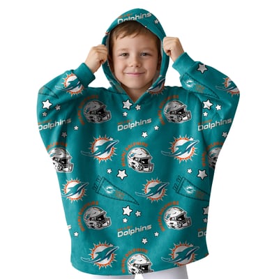 Miami Dolphins Pegasus Victory Pennant Ultra Soft Youth Fan Cape