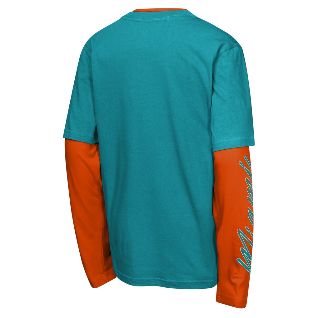 Preschool Miami Dolphins Outerstuff Aqua/Orange Motion Combo Set
