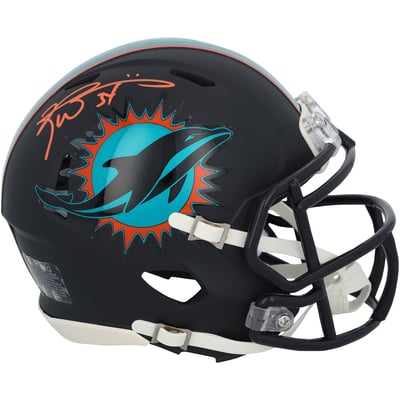 Ricky Williams Miami Dolphins Autographed Fanatics Authentic Riddell Rivalry Speed Mini Helmet
