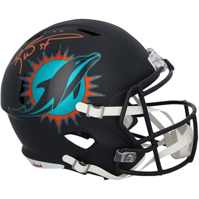 Ricky Williams Miami Dolphins Autographed Fanatics Authentic Riddell Rivalry Speed Replica Helmet