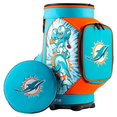 Miami Dolphins SWAG Golf Den Caddy Cooler