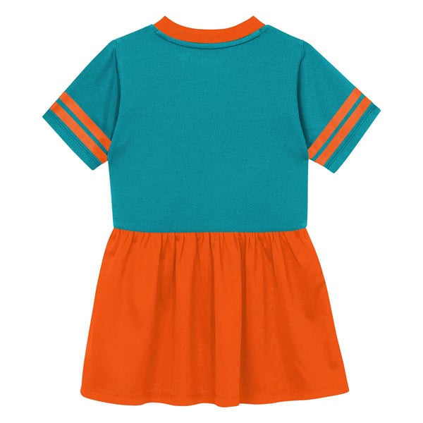 dolphins jersey dress Miami Outerstuff Toddler Stadium Lights V-Neck Fashion Football FM-25S_ADONA-GREY