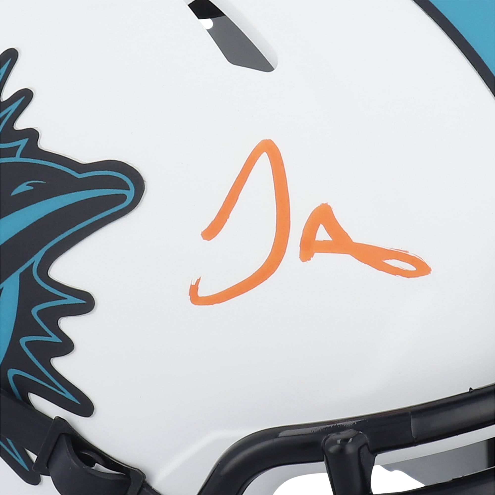 Tyreek Hill Miami Dolphins Autographed Riddell Lunar Eclipse