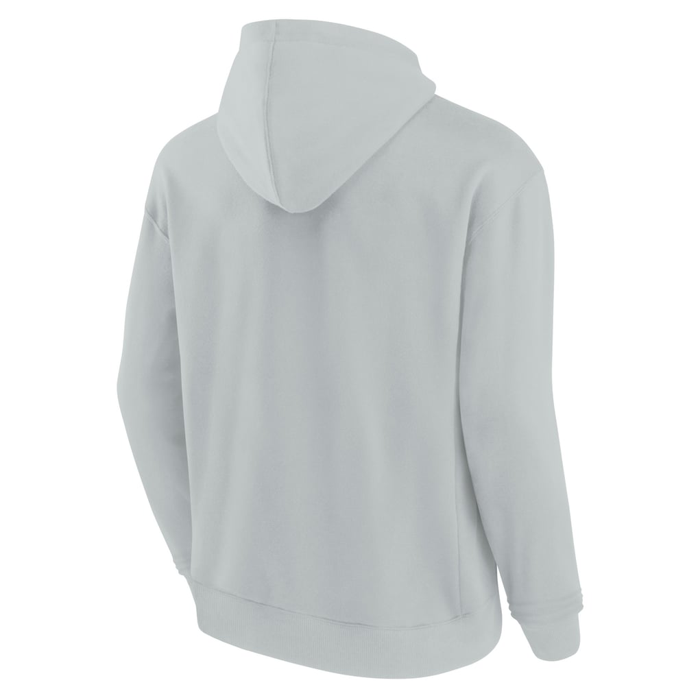 Miami Dolphins Fanatics Unisex Elements Super Soft Fleece Pullover Hoodie - Gray