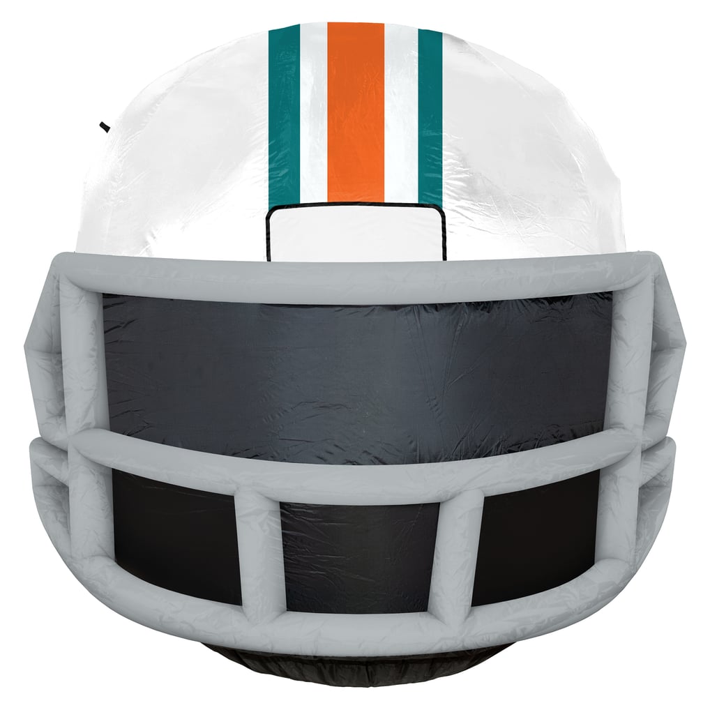 Miami Dolphins 4' Inflatable Retro Helmet - White