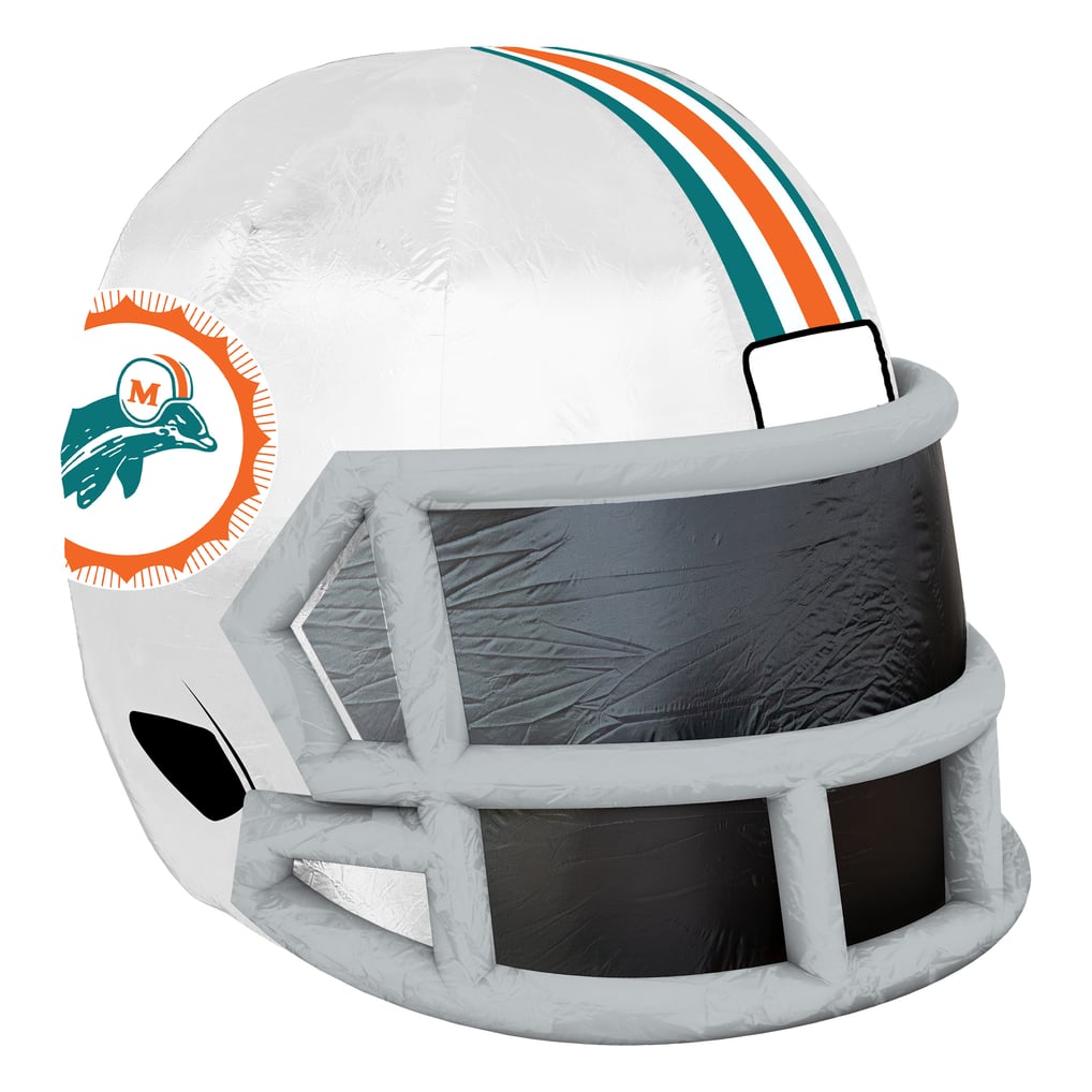 Miami Dolphins 4' Inflatable Retro Helmet - White