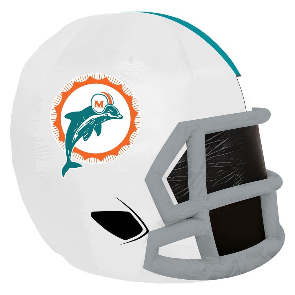 Miami Dolphins 4' Inflatable Retro Helmet - White