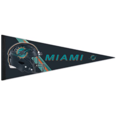 Miami Dolphins WinCraft 12'' x 30'' Premium Pennant