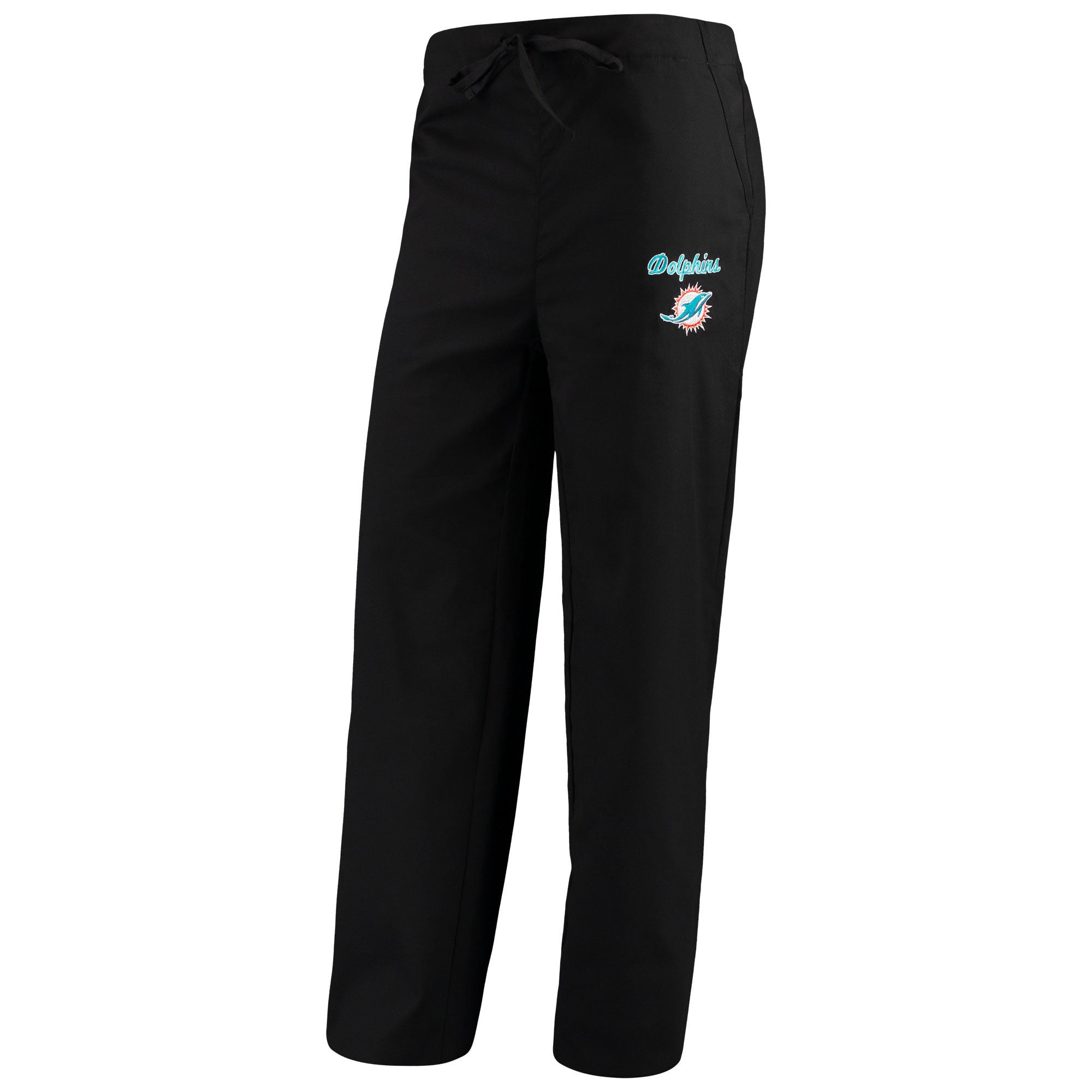 Women's Concepts Sport Black Miami Dolphins Scrub Pants