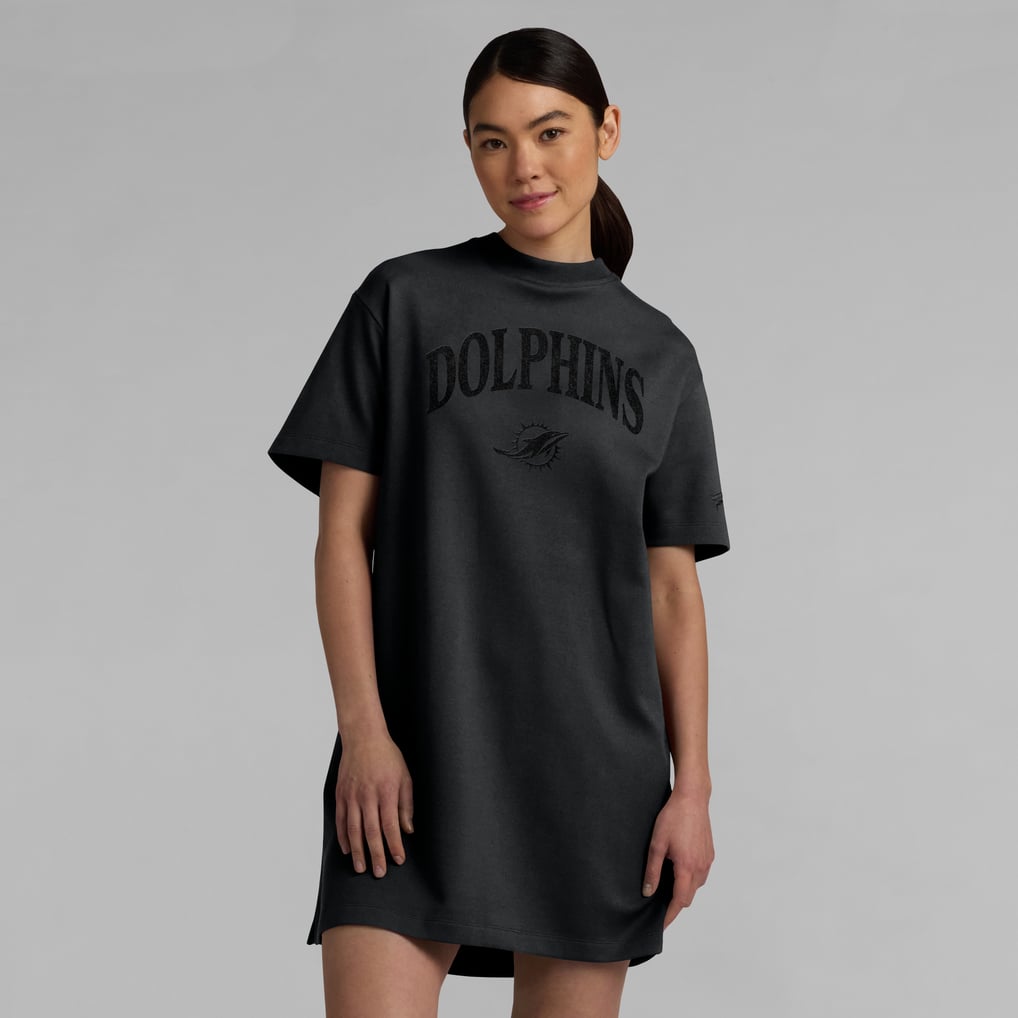 miami dolphin jersey dress Women's Fanatics Black Dolphins Elements Go Tri-Blend Size: 3XL Sweaters