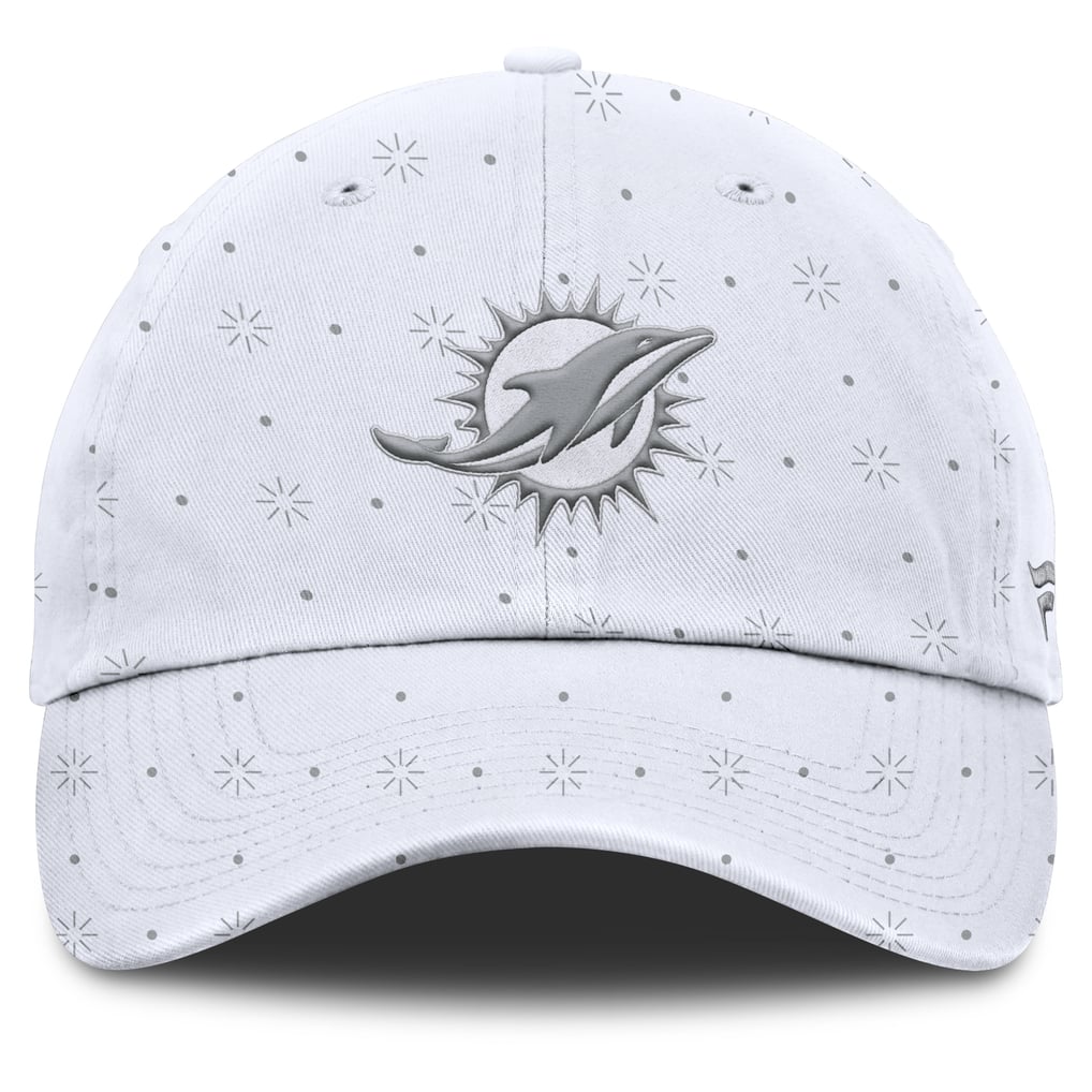 Miami Dolphins Fanatics Women's Neutral Zone Adjustable Hat - White