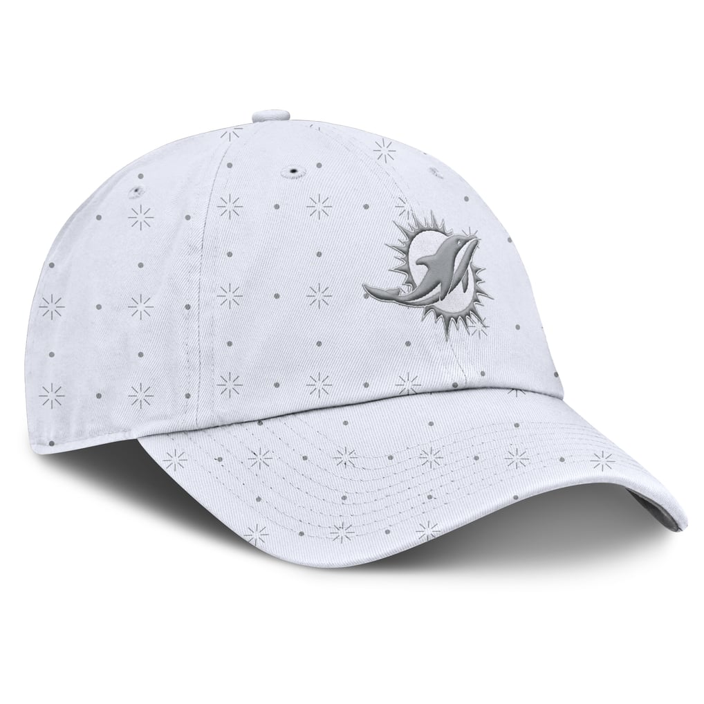 Miami Dolphins Fanatics Women's Neutral Zone Adjustable Hat - White