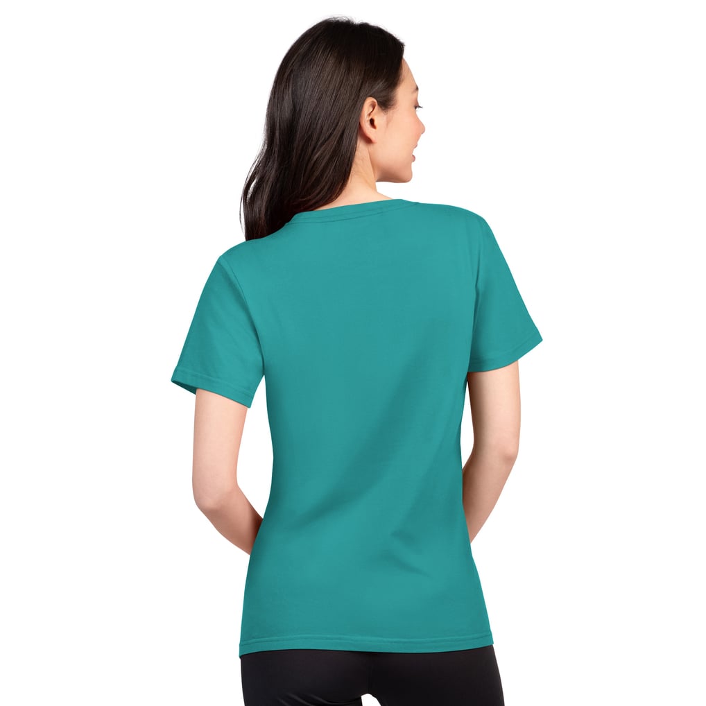 Miami Dolphins G-III 4Her by Carl Banks Women's Super-Slim Lightweight Winning Crew T-Shirt - Aqua
