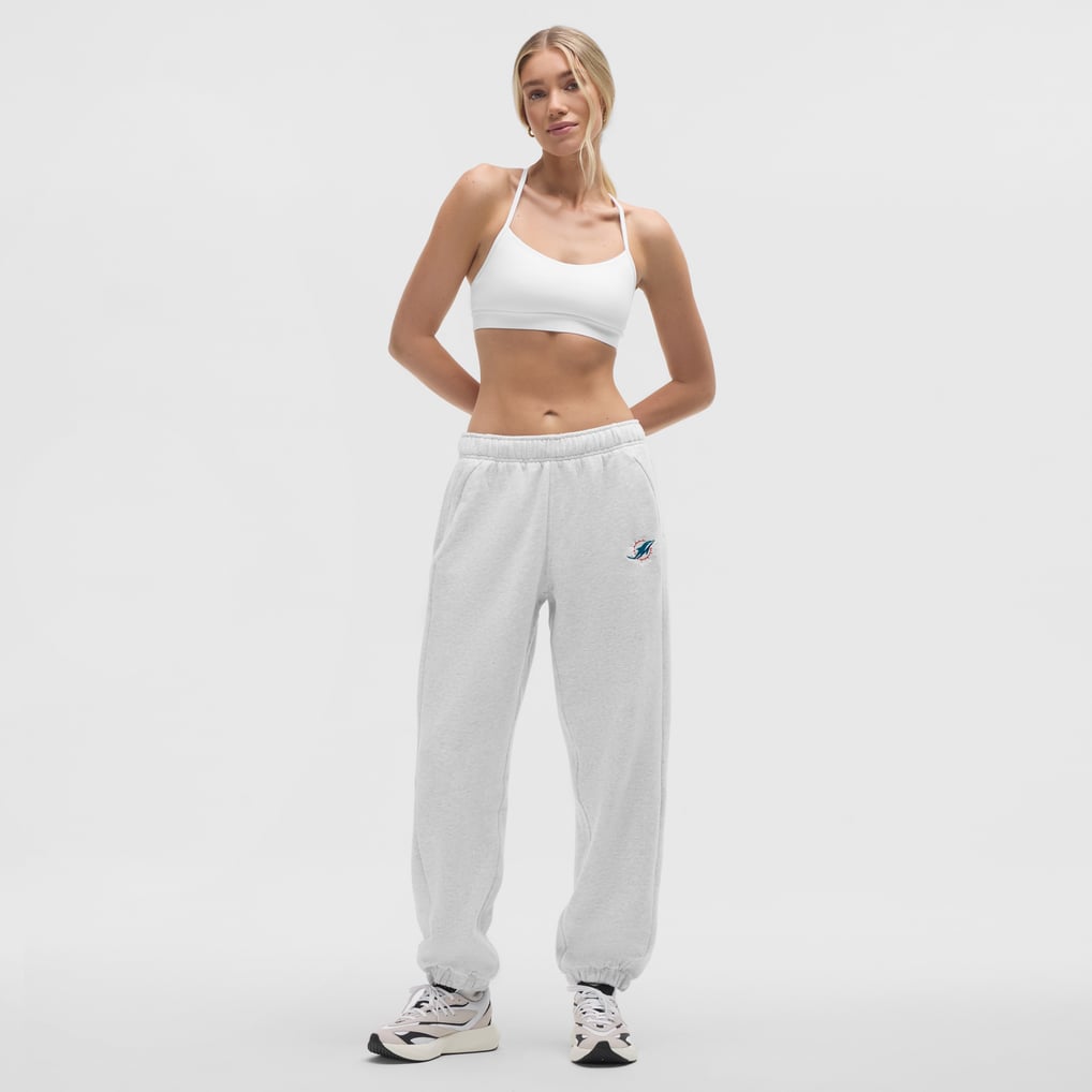 Miami Dolphins lululemon Women's Scuba Mid-Rise Oversized Jogger - Heathered Core Ultra Light Grey