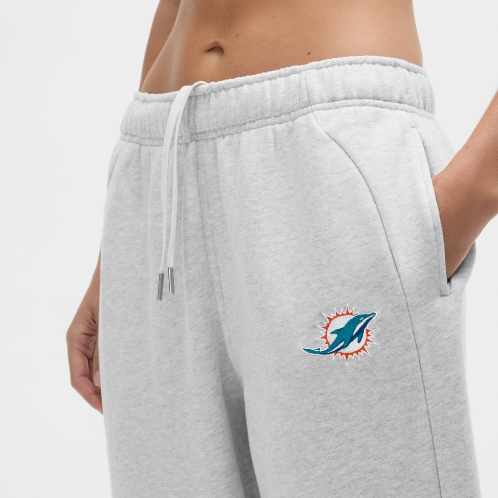 Miami Dolphins lululemon Women's Scuba Mid-Rise Oversized Jogger - Heathered Core Ultra Light Grey