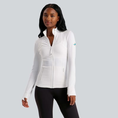  Miami Dolphins lululemon Women's Define Jacket *Luon™ - White