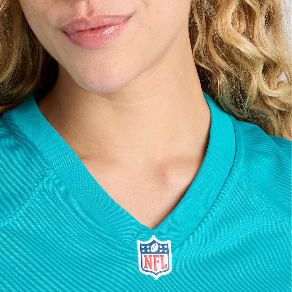 Miami Dolphins Nike Women's Custom Game Jersey - Aqua