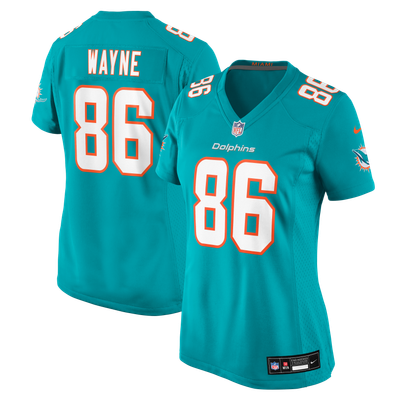Jared Wayne Miami Dolphins Nike Women's Team Game Jersey - Aqua
