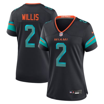 Malik Willis Miami Dolphins Nike Women's Rivalries Collection Game Jersey - Pitch Blue
