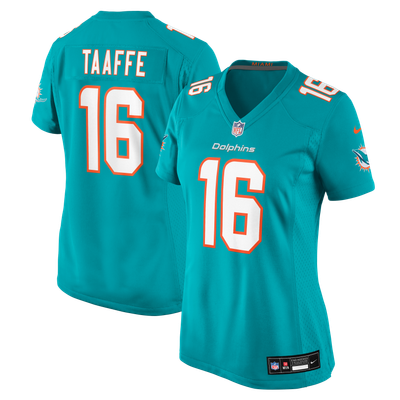 Michael Taaffe Miami Dolphins Nike Women's Team Game Jersey - Aqua