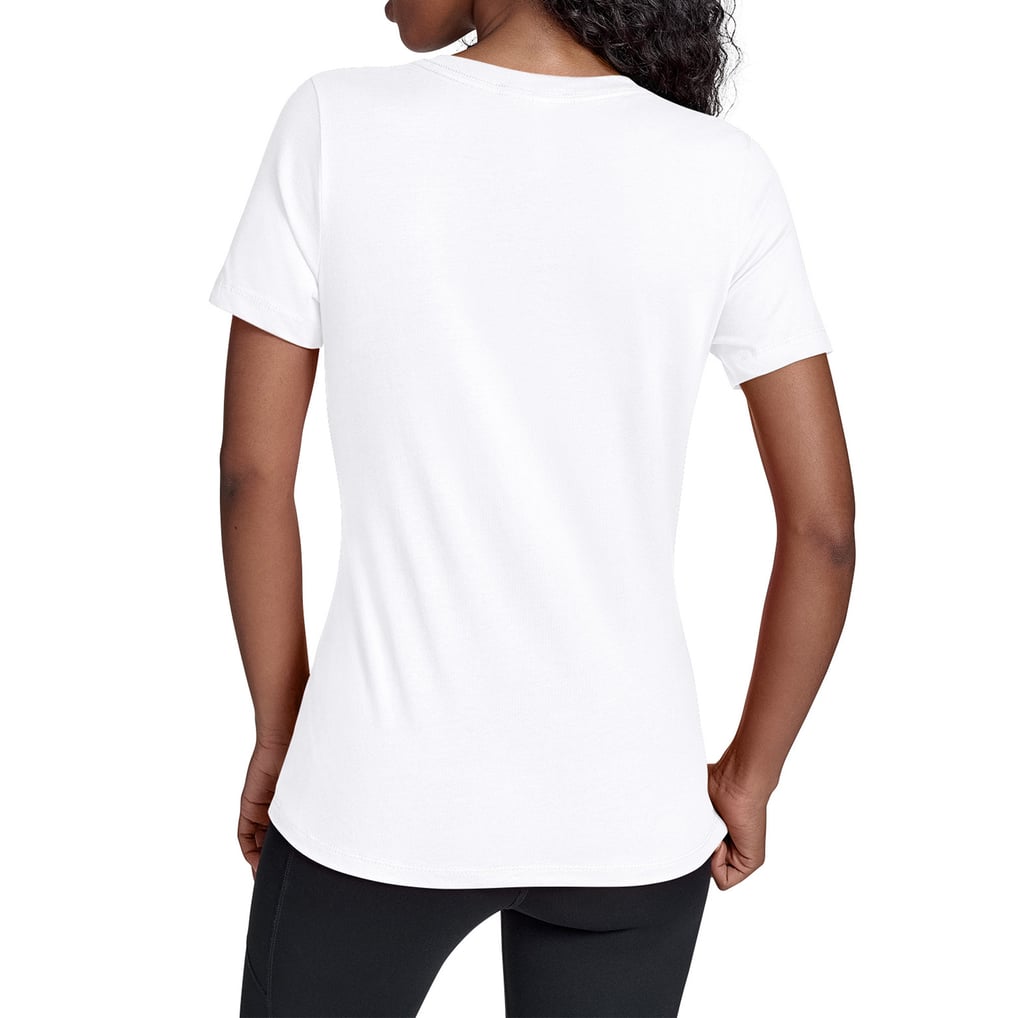 Miami Dolphins Starter Women's Groovy Script V-Neck T-Shirt - White