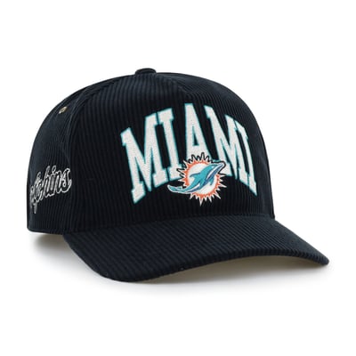 Miami Dolphins Stoney Clover Lane x '47 Women's Big Arch Hitch Adjustable Hat - Black