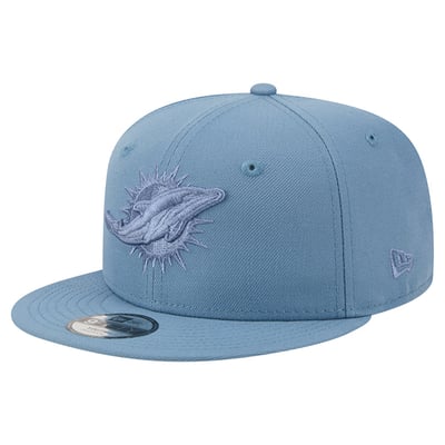 Miami Dolphins New Era Youth Color Pack A-Frame 9FIFTY Snapback Hat - Blue
