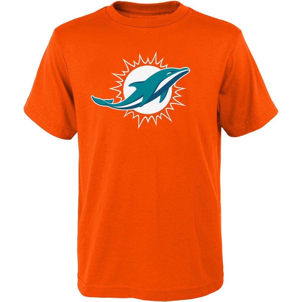 Miami Dolphins Outerstuff Youth Primary Logo T-Shirt - Orange