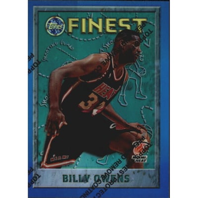 1995-96 Finest Refractors #99 Billy Owens