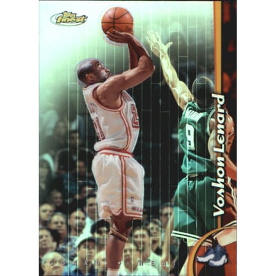 1998-99 Finest No Protectors Refractors #91 Voshon Lenard