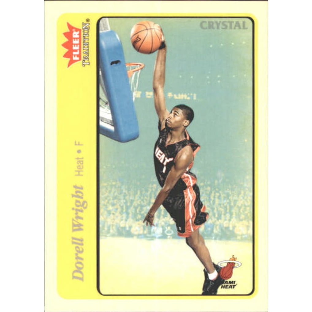2004-05 Fleer Tradition Crystal #239 Dorell Wright