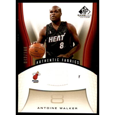 2006-07 SP Game Used Gold #150 Antoine Walker JSY