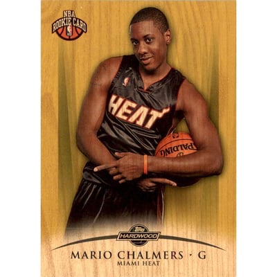 2008-09 Topps Hardwood Maple #124B Mario Chalmers 1 Ball