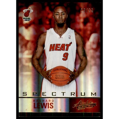 2012-13 Absolute Spectrum Gold #35 Rashard Lewis