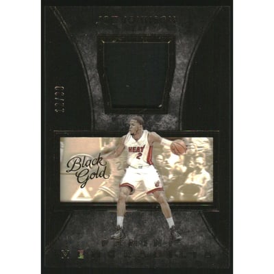2015-16 Panini Black Gold Memorabilia #24 Joe Johnson