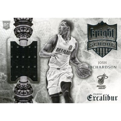 2015-16 Panini Excalibur Knight School Jerseys #22 Josh Richardson