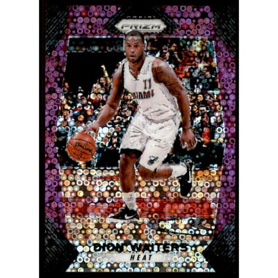 2017-18 Panini Prizm Prizms Fast Break Purple #54 Dion Waiters