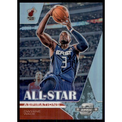 2019-20 Panini Contenders Optic All-Star Aspirations #6 Dwyane Wade