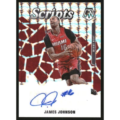 2019-20 Panini Mosaic Scripts #41 James Johnson