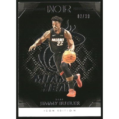 2019-20 Panini Noir #134 Jimmy Butler I