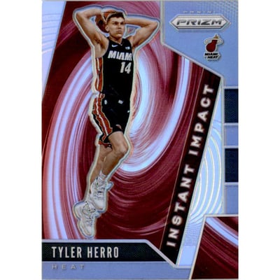 2019-20 Panini Prizm Instant Impact Prizms Silver #1 Tyler Herro