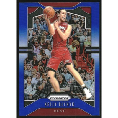 2019-20 Panini Prizm Prizms Blue #146 Kelly Olynyk