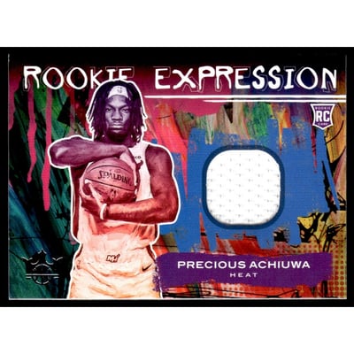 2020-21 Court Kings Rookie Expression Memorabilia #21 Precious Achiuwa